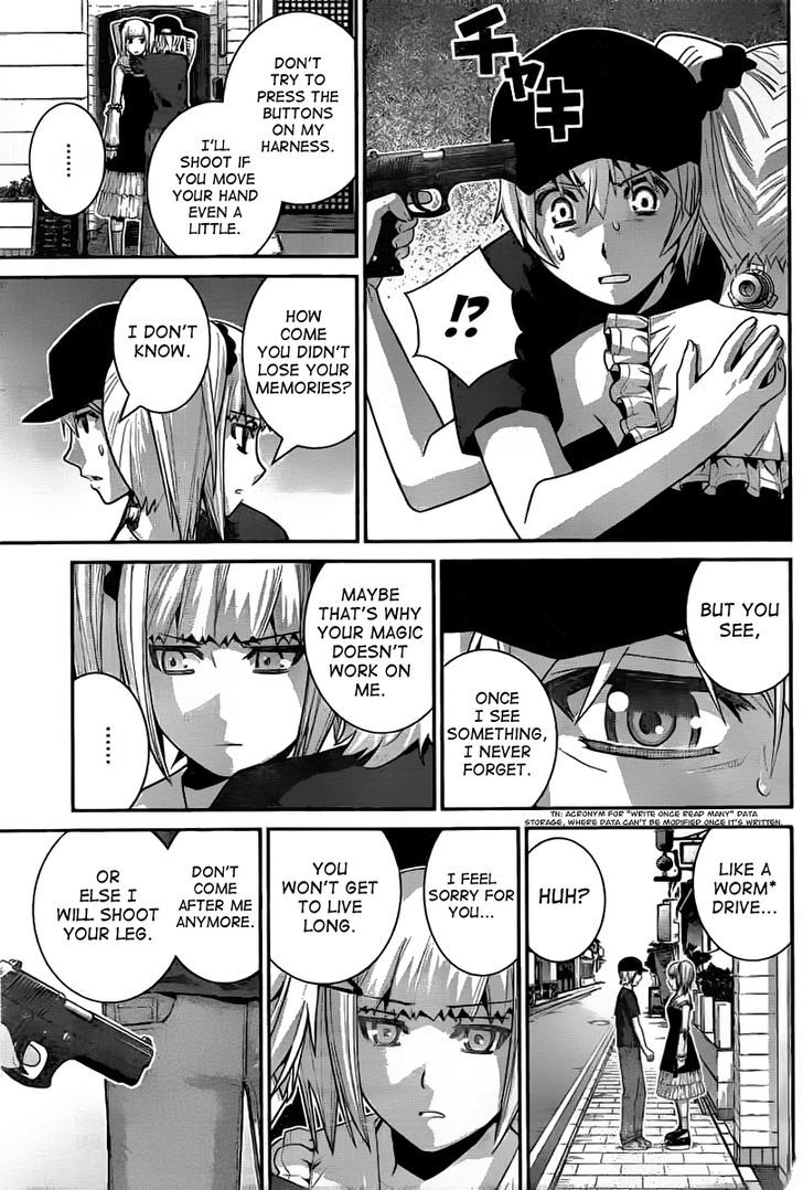 Gokukoku no Brynhildr Chapter 35 page 11 - Chapter 35 : So Glad to be Alive