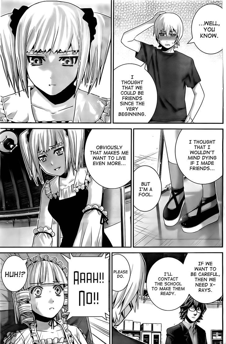 Gokukoku no Brynhildr Chapter 37 page 15 - Chapter 37 : High Stakes