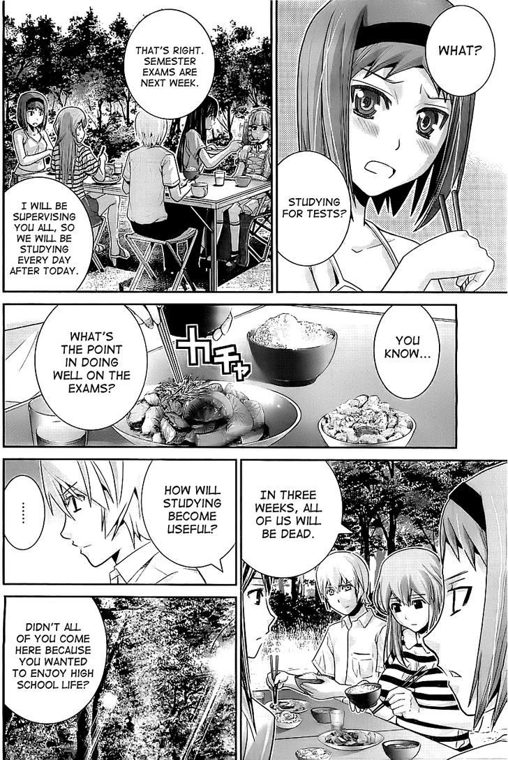 Gokukoku no Brynhildr Chapter 39 page 14 - Chapter 39 : Those to Protect