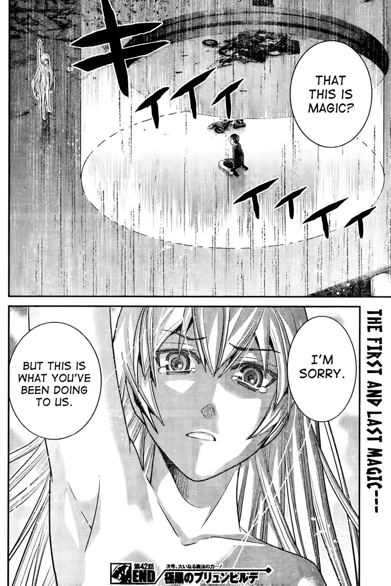 Gokukoku no Brynhildr Chapter 42 page 18 - Chapter 42 : The magic users are working hard on their studies, but...