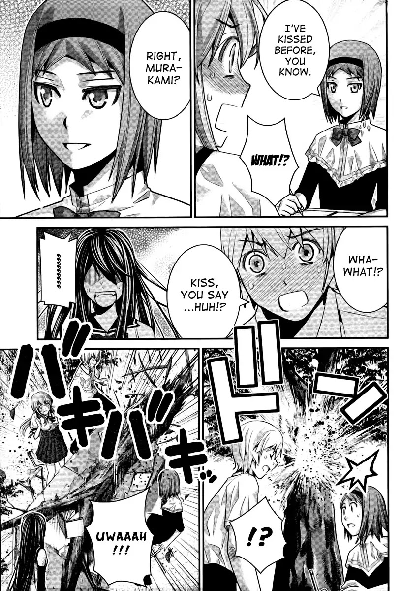 Gokukoku no Brynhildr Chapter 42 page 3 - Chapter 42 : The magic users are working hard on their studies, but...