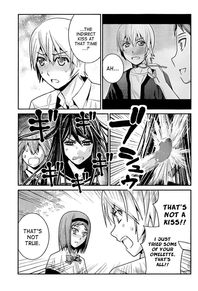 Gokukoku no Brynhildr Chapter 42 page 5 - Chapter 42 : The magic users are working hard on their studies, but...