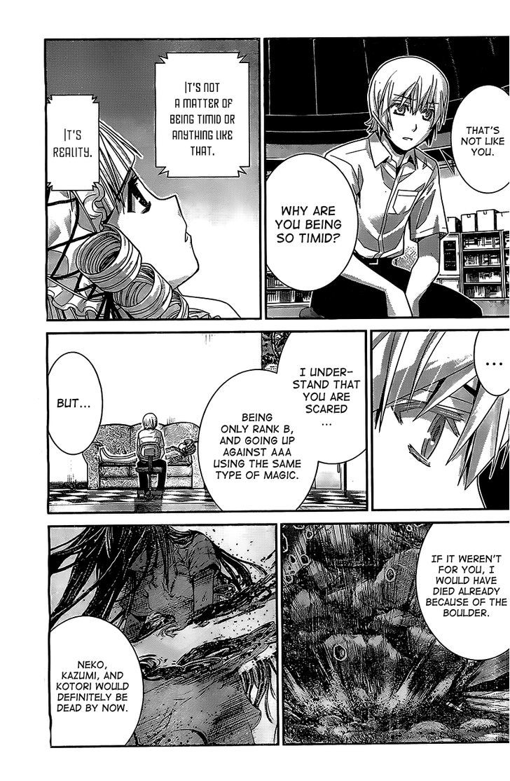 Gokukoku no Brynhildr Chapter 46 page 10 - Chapter 46 : Death Sentence