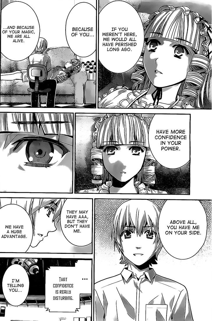 Gokukoku no Brynhildr Chapter 46 page 11 - Chapter 46 : Death Sentence