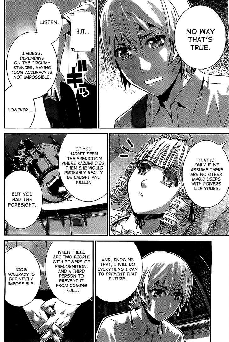 Gokukoku no Brynhildr Chapter 46 page 7 - Chapter 46 : Death Sentence