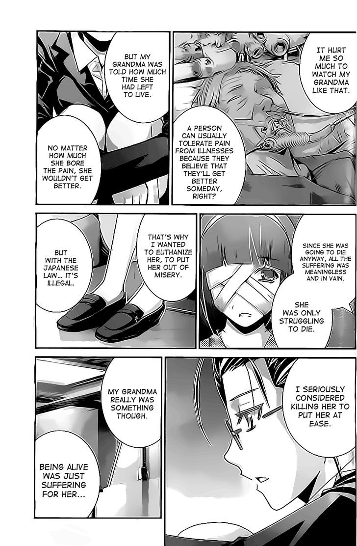 Gokukoku no Brynhildr Chapter 47 page 15 - Chapter 47 : Unchanging Future
