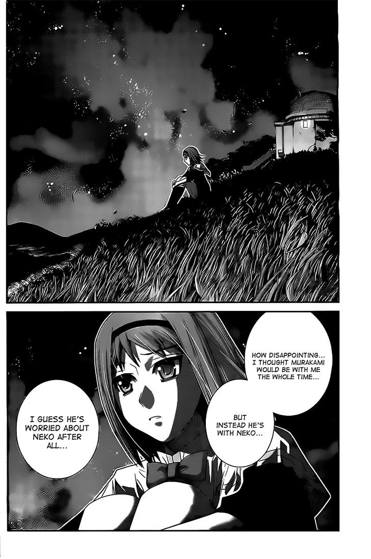 Gokukoku no Brynhildr Chapter 49 page 8 - Chapter 49 : Foresight vs. Foresight