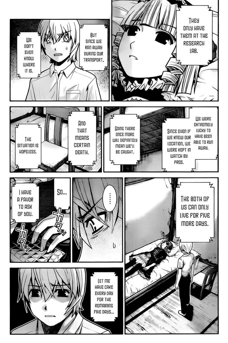 Gokukoku no Brynhildr Chapter 5 page 9 - Chapter 5 : Lifespan