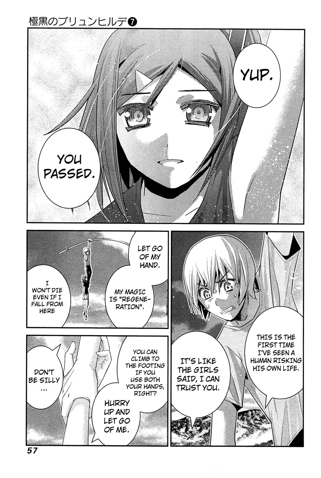 Gokukoku no Brynhildr Chapter 62 page 19 - Chapter 62 : Blood and Sweat