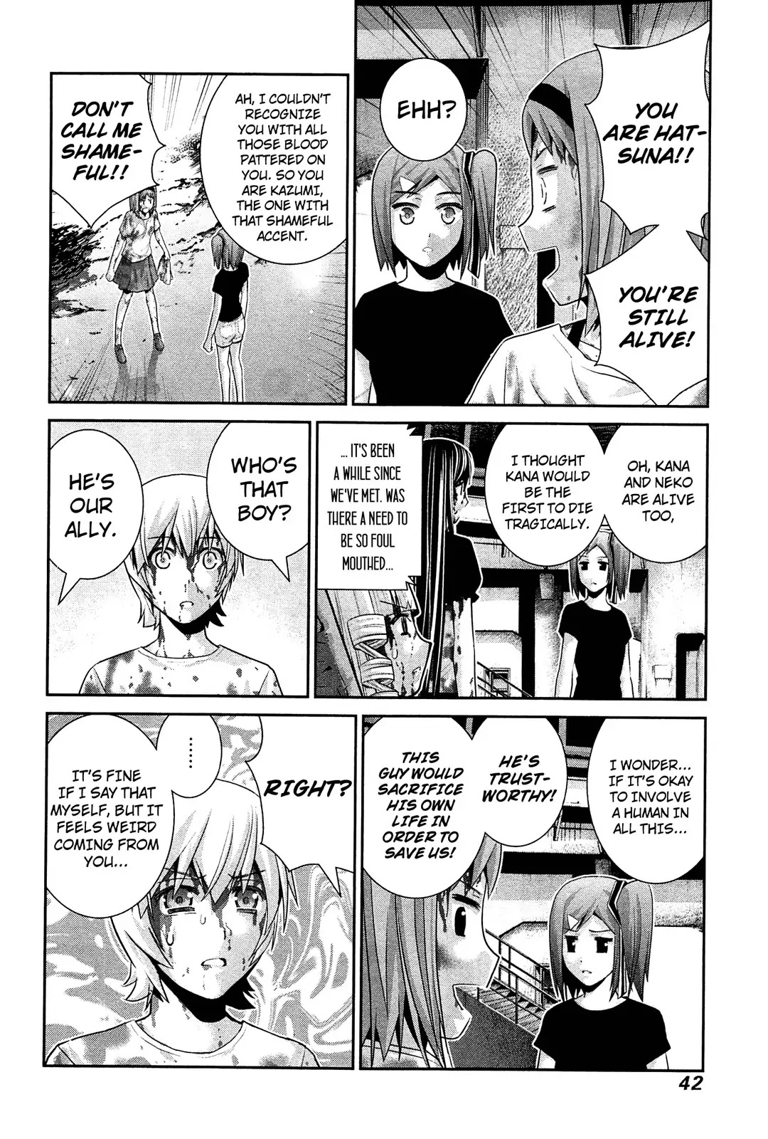 Gokukoku no Brynhildr Chapter 62 page 4 - Chapter 62 : Blood and Sweat