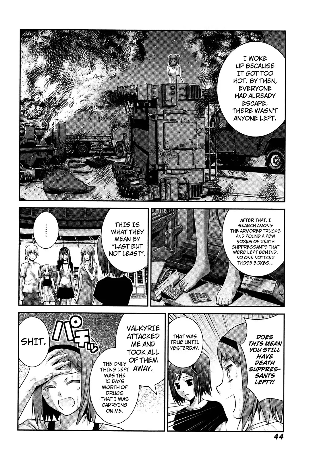 Gokukoku no Brynhildr Chapter 62 page 6 - Chapter 62 : Blood and Sweat