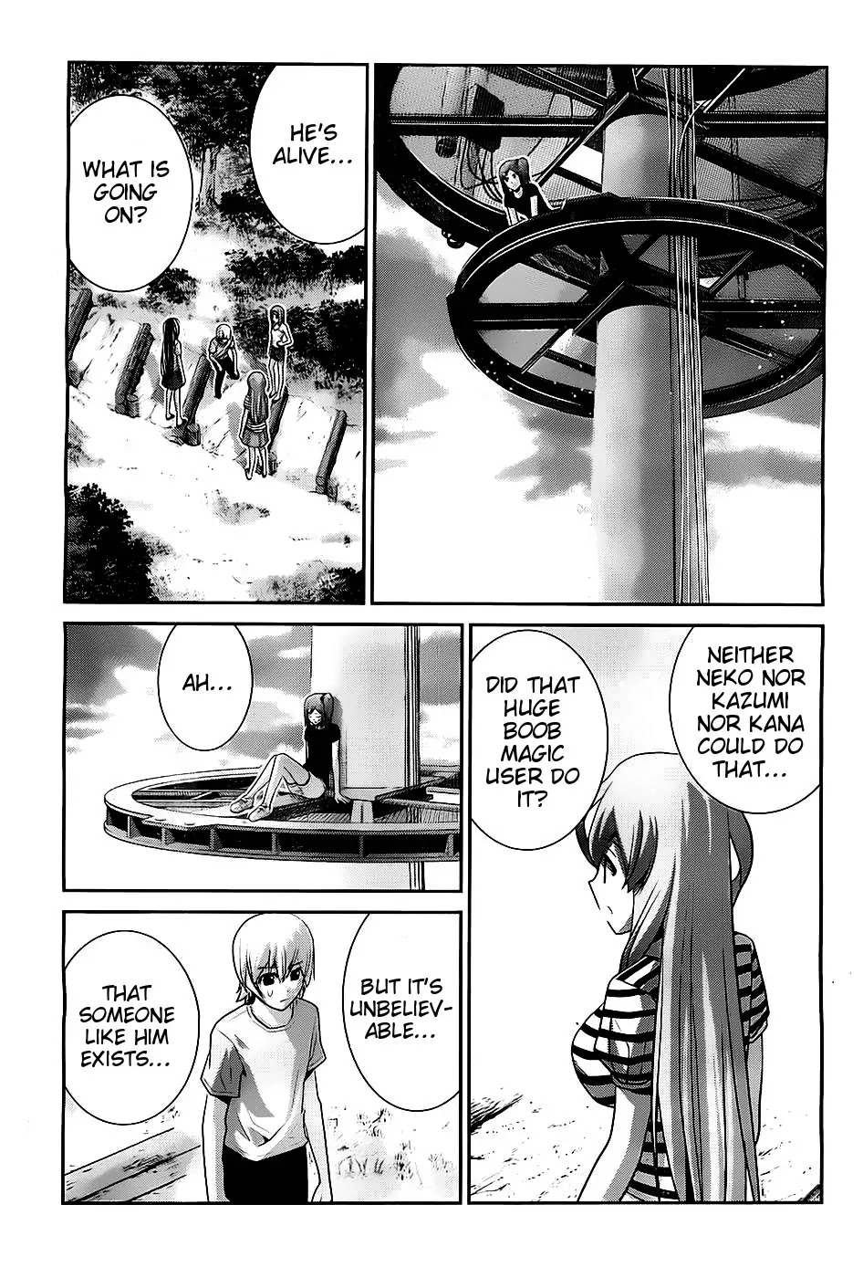 Gokukoku no Brynhildr Chapter 63 page 15 - Chapter 63 : Holding Hands