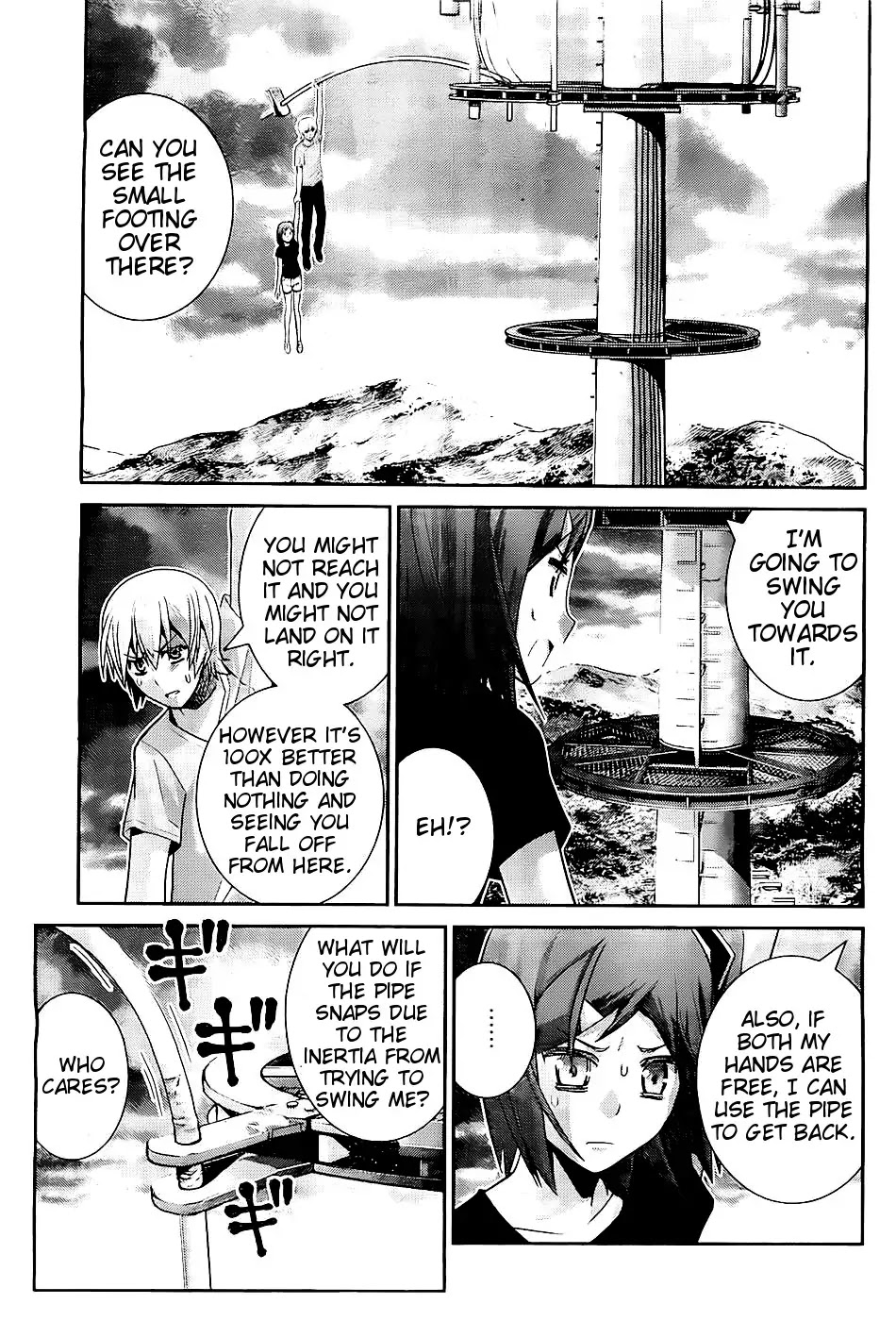 Gokukoku no Brynhildr Chapter 63 page 5 - Chapter 63 : Holding Hands
