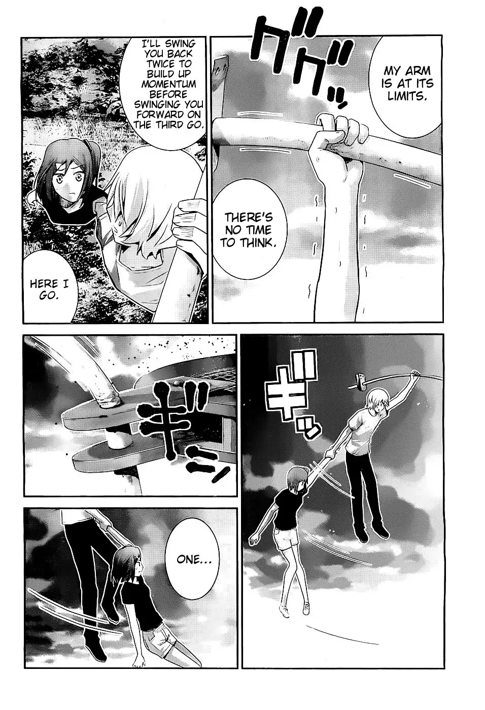 Gokukoku no Brynhildr Chapter 63 page 6 - Chapter 63 : Holding Hands