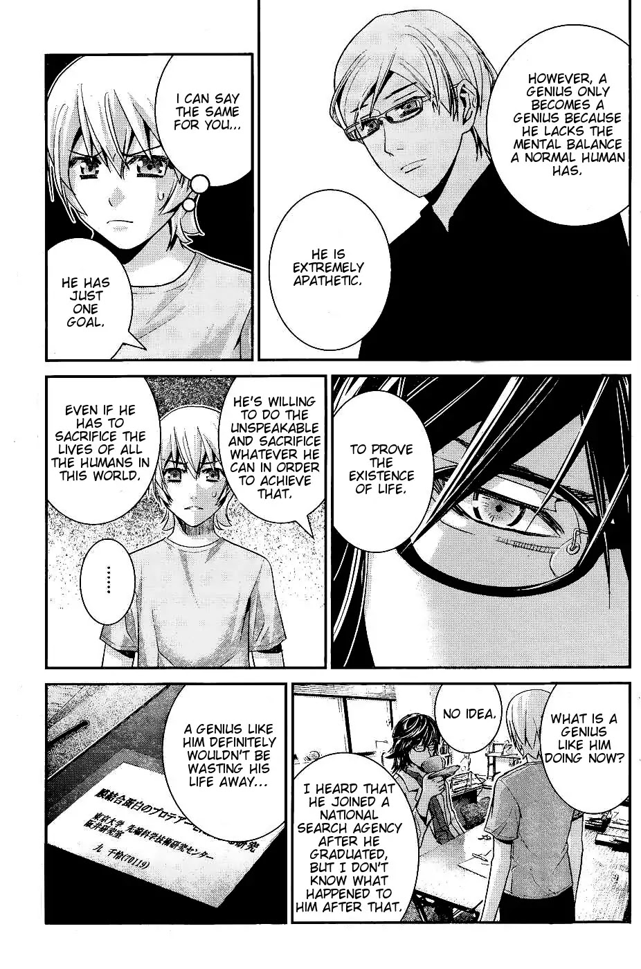Gokukoku no Brynhildr Chapter 64 page 17 - Chapter 64 : Point to Point
