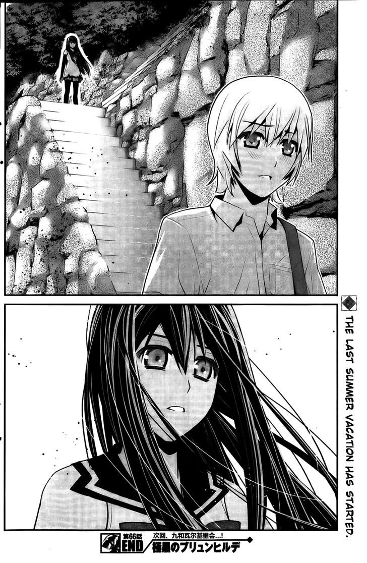 Gokukoku no Brynhildr Chapter 66 page 19 - Chapter 66 : The Flames of Vengeance