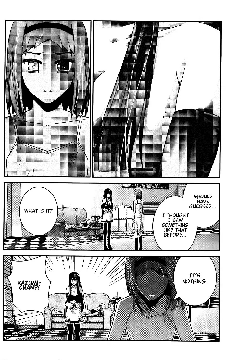 Gokukoku no Brynhildr Chapter 68 page 13 - Chapter 68 : The Secret Triangle