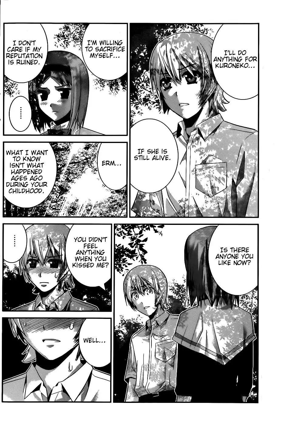 Gokukoku no Brynhildr Chapter 68 page 5 - Chapter 68 : The Secret Triangle