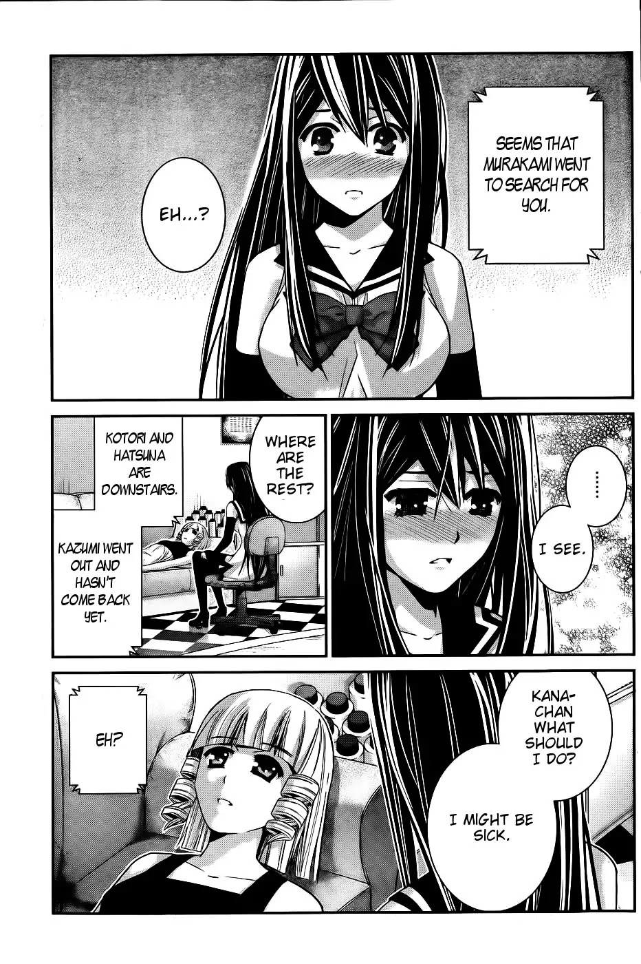 Gokukoku no Brynhildr Chapter 68 page 8 - Chapter 68 : The Secret Triangle