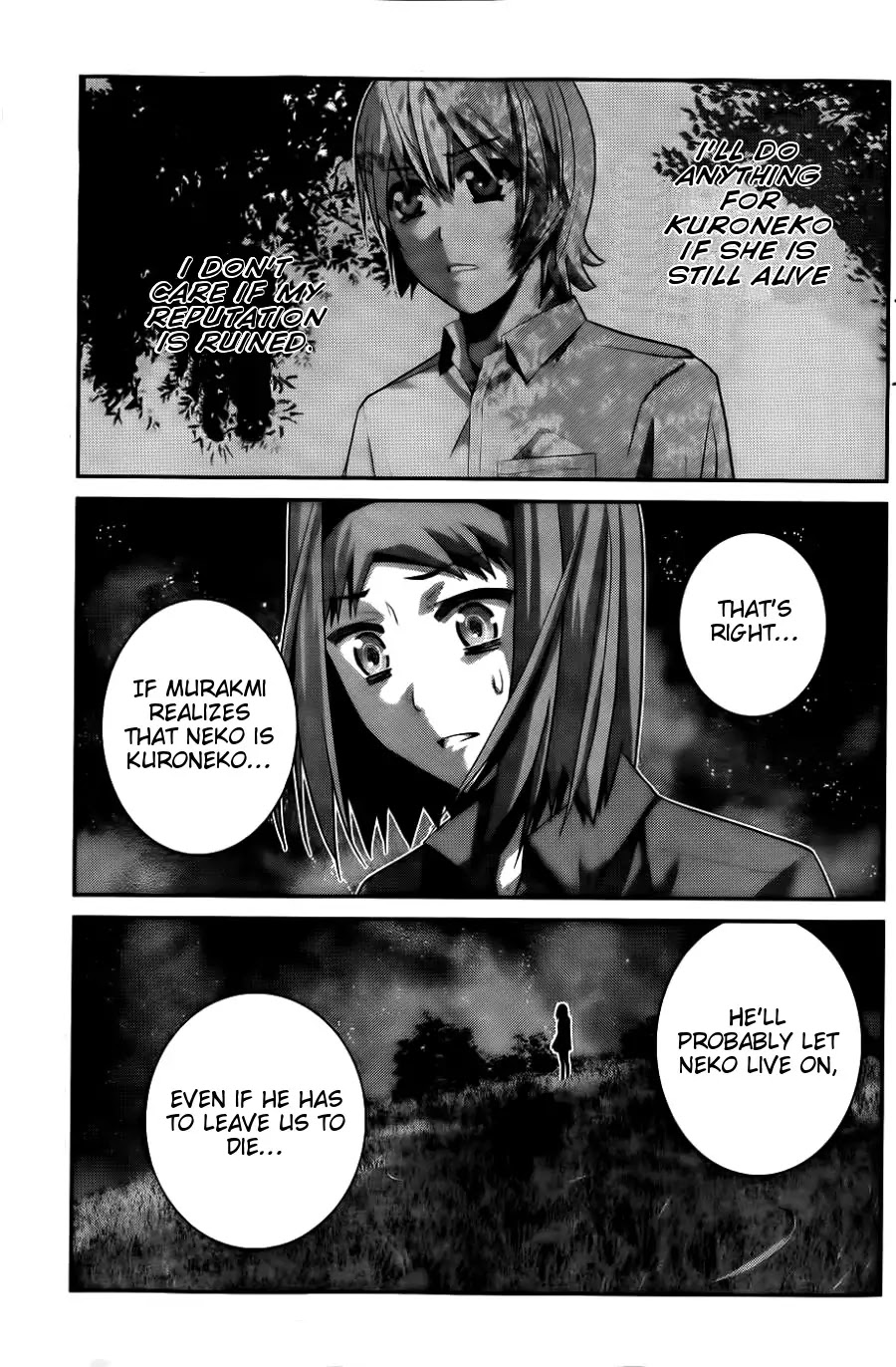 Gokukoku no Brynhildr Chapter 69 page 10 - Chapter 69 : The Choice of Life