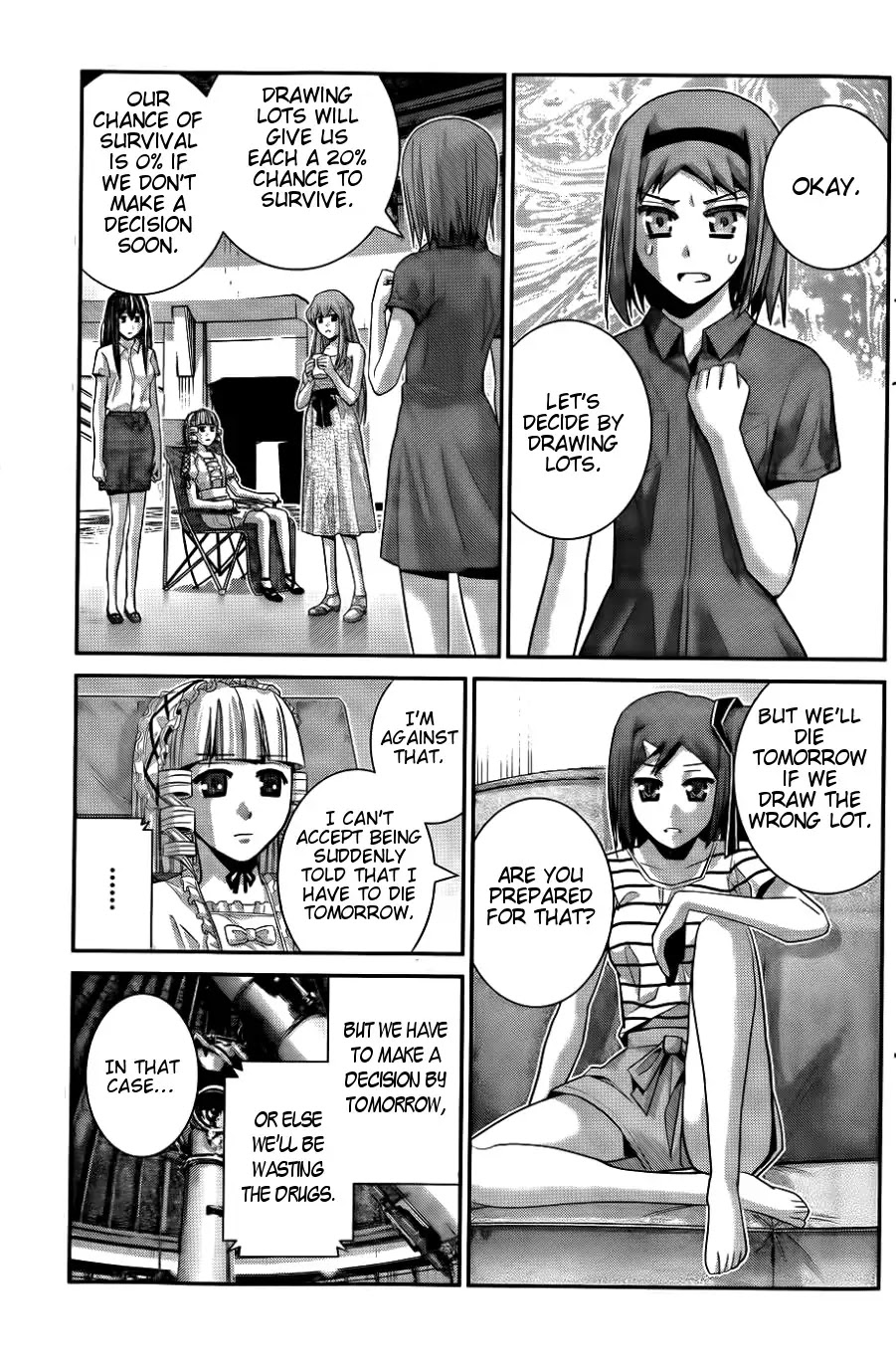 Gokukoku no Brynhildr Chapter 69 page 12 - Chapter 69 : The Choice of Life
