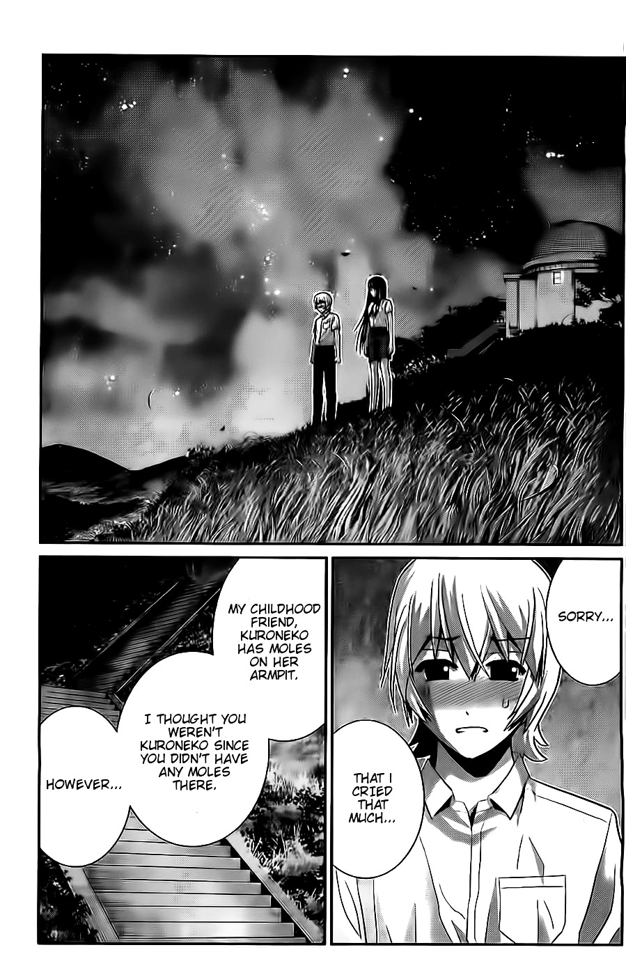 Gokukoku no Brynhildr Chapter 70.2 page 10 - Chapter 70 v2 : Fate's Prank