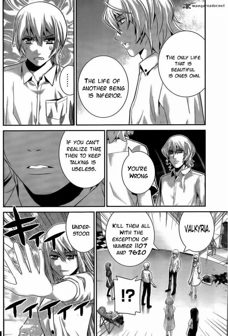 Gokukoku no Brynhildr Chapter 71 page 13 - Chapter 71 : The Value of Life