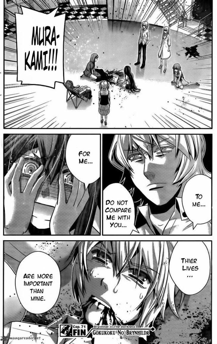 Gokukoku no Brynhildr Chapter 71 page 19 - Chapter 71 : The Value of Life