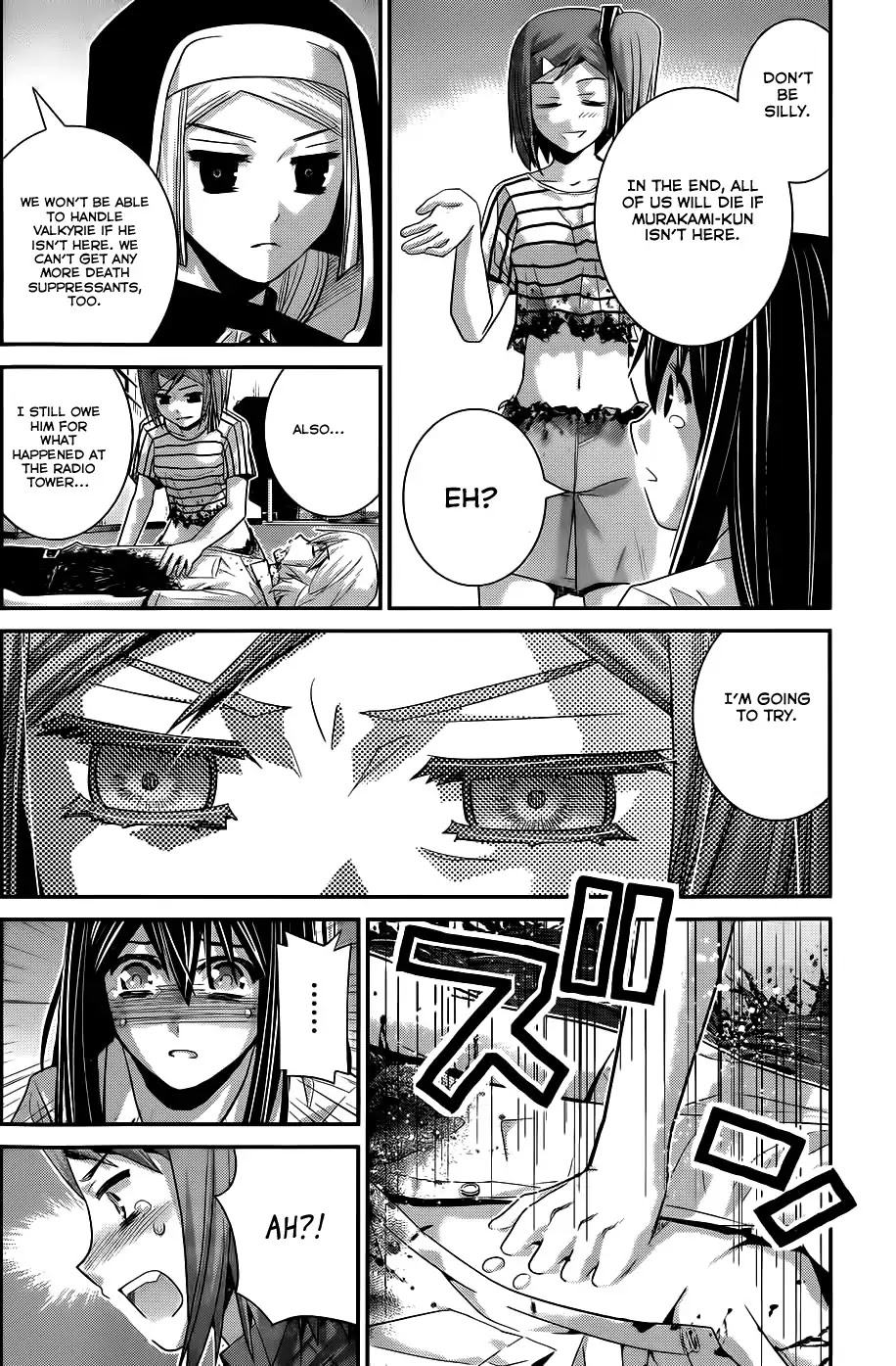 Gokukoku no Brynhildr Chapter 73 page 11 - Chapter 73 : Three Way Fight