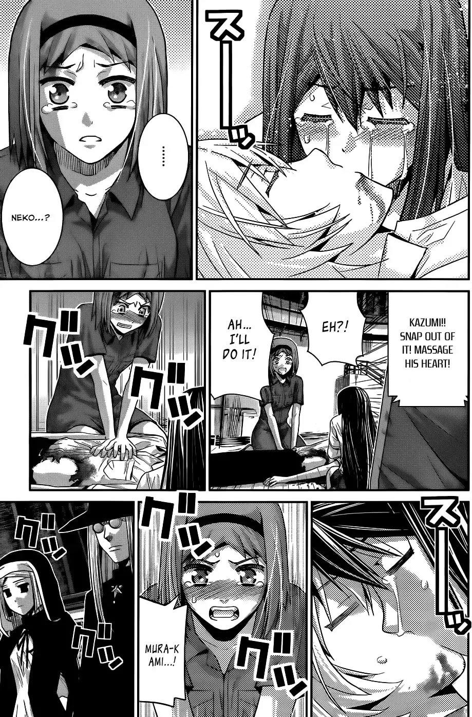 Gokukoku no Brynhildr Chapter 73 page 14 - Chapter 73 : Three Way Fight