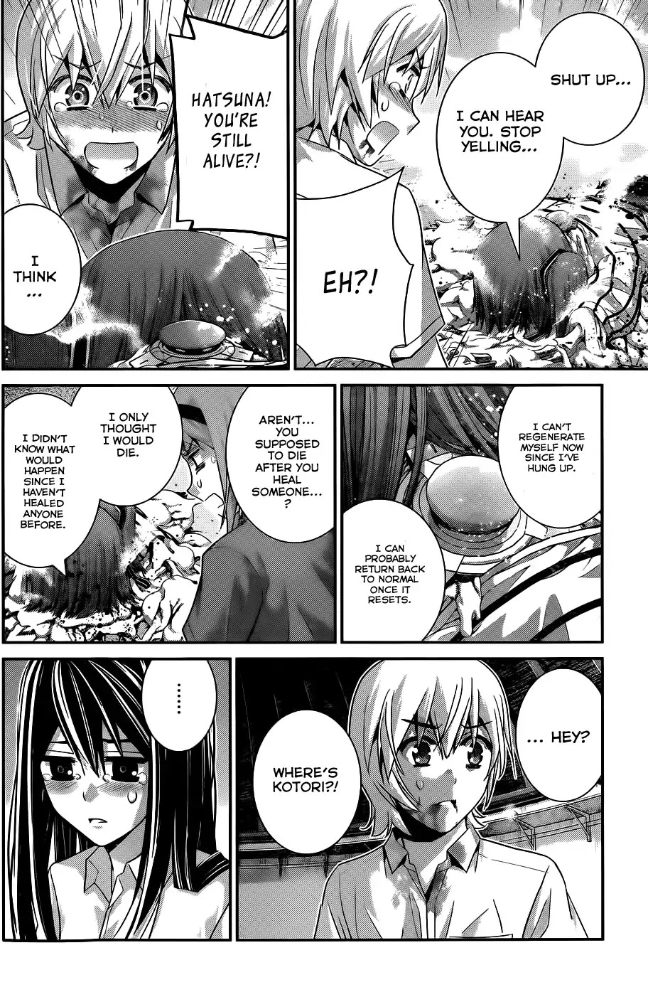 Gokukoku no Brynhildr Chapter 73 page 17 - Chapter 73 : Three Way Fight