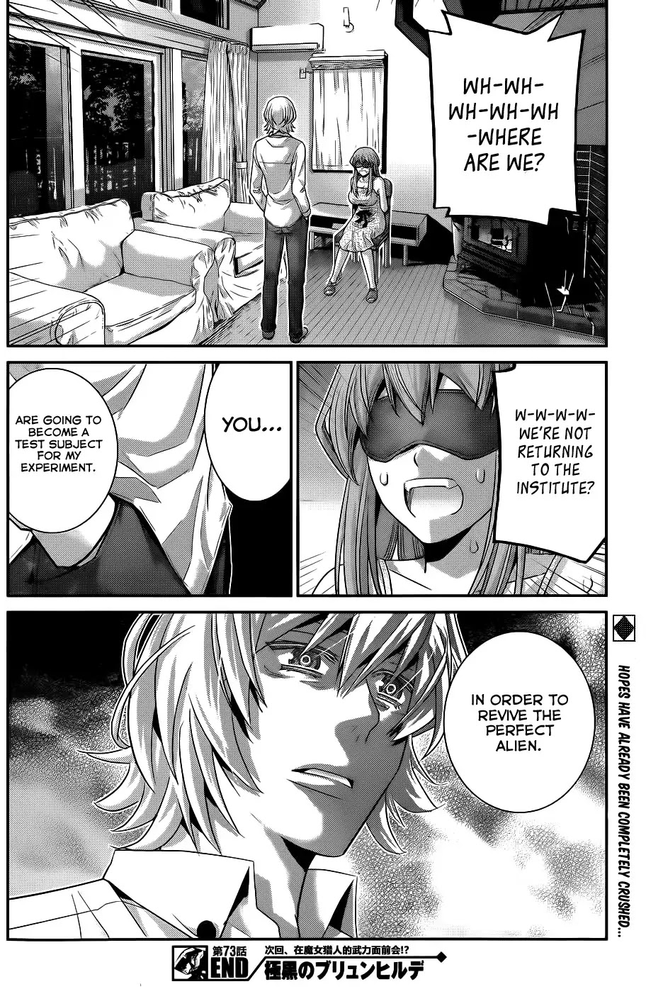 Gokukoku no Brynhildr Chapter 73 page 19 - Chapter 73 : Three Way Fight