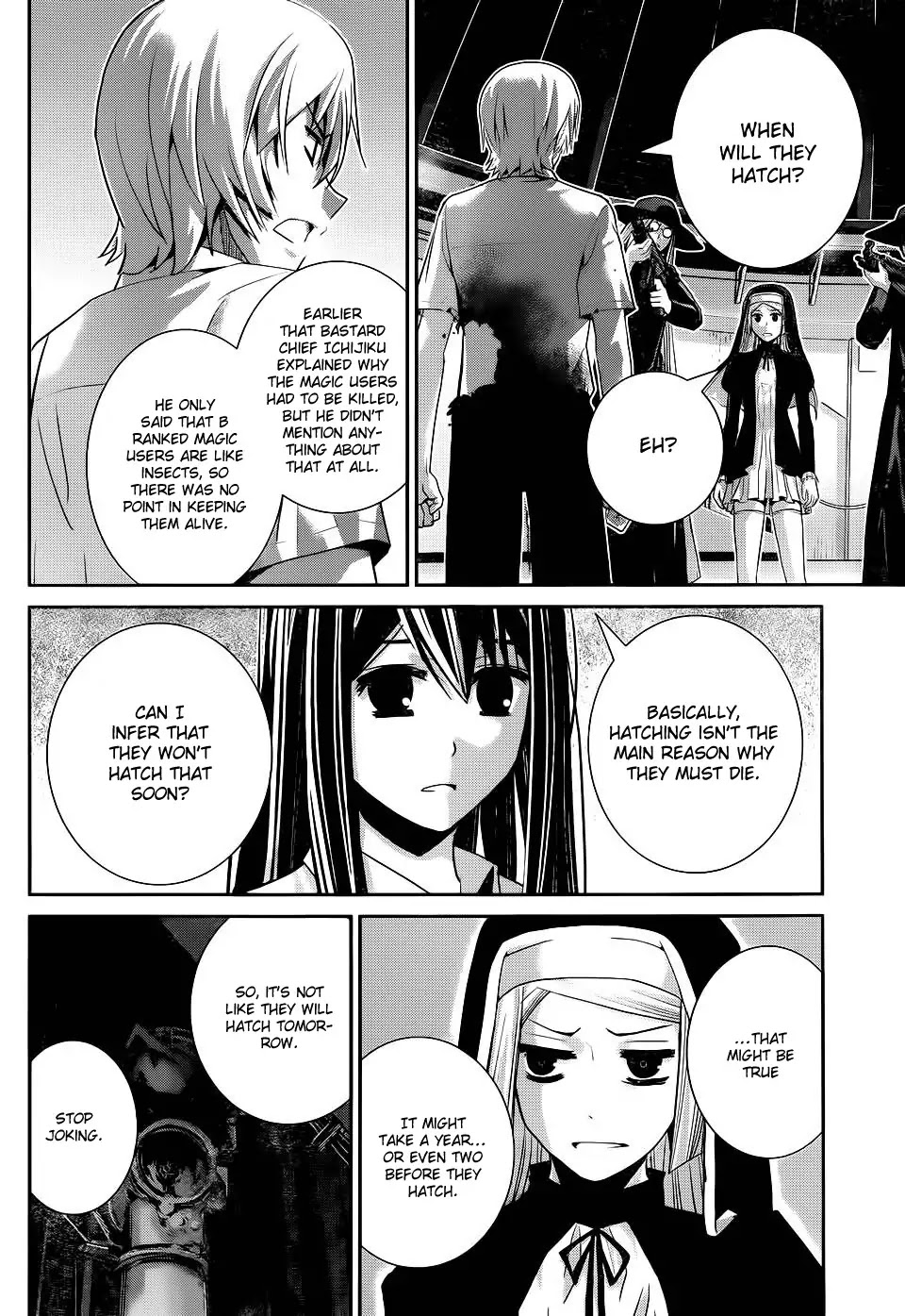 Gokukoku no Brynhildr Chapter 74 page 10 - Chapter 74 : The Truth About Witches