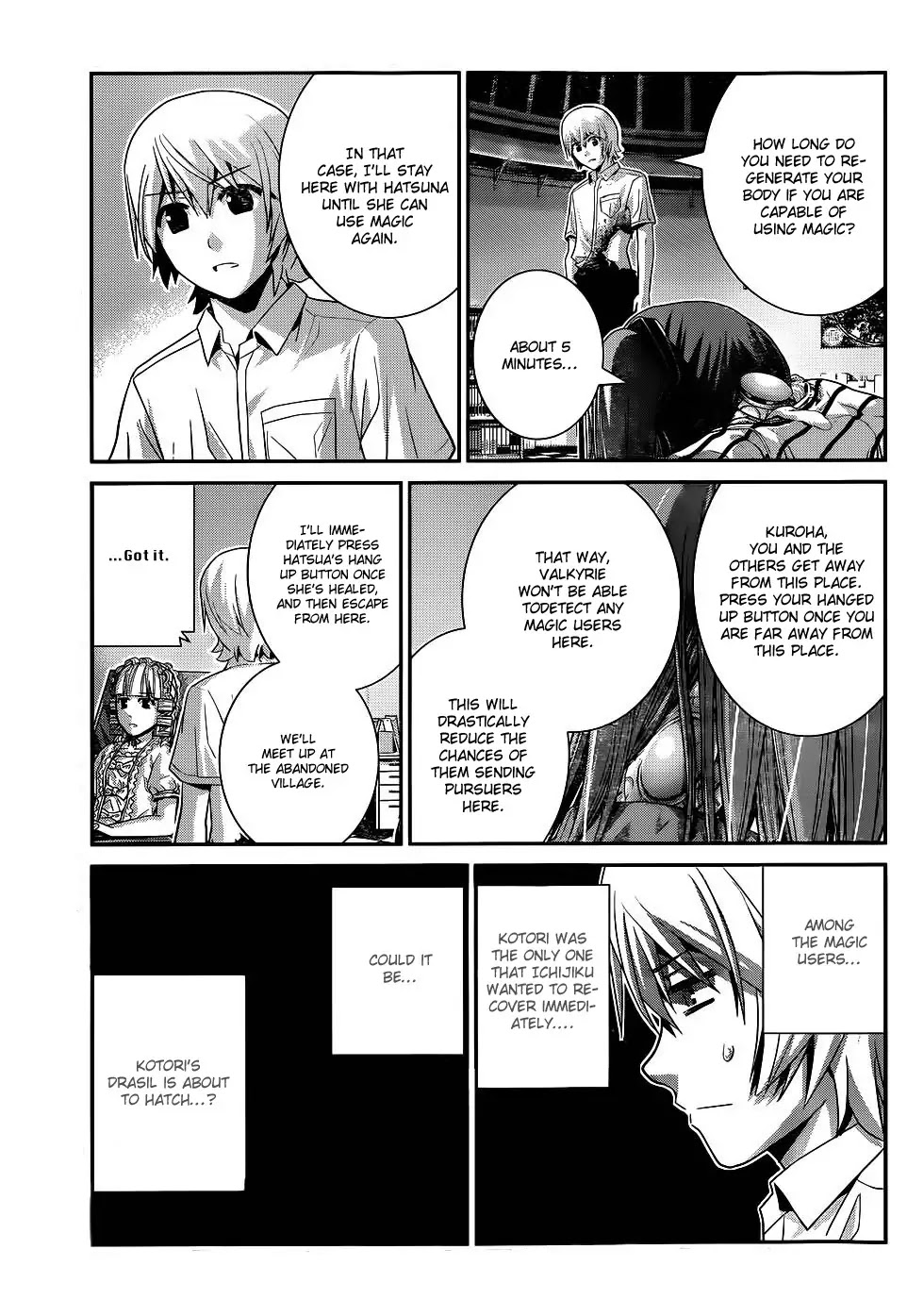 Gokukoku no Brynhildr Chapter 74 page 17 - Chapter 74 : The Truth About Witches