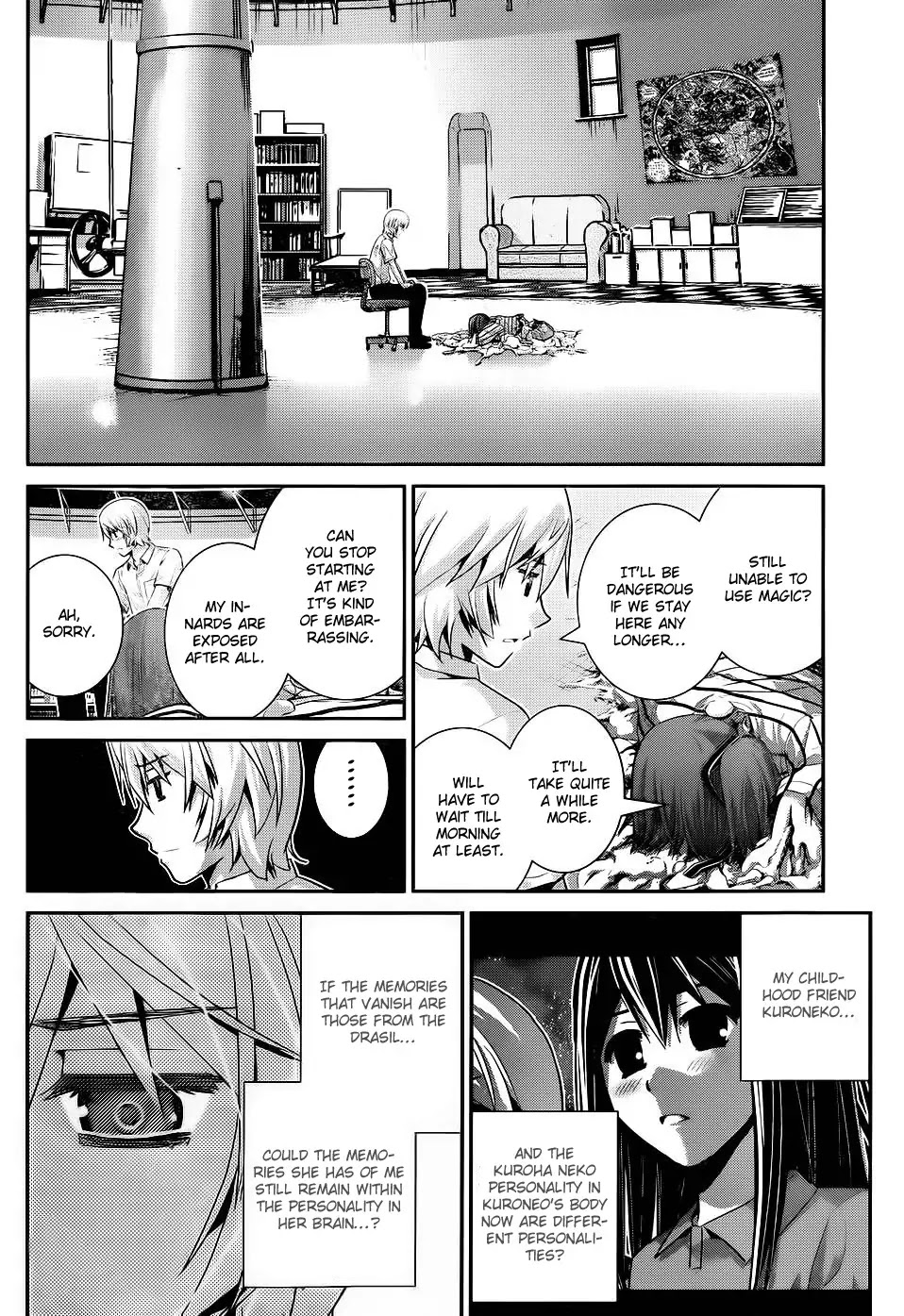 Gokukoku no Brynhildr Chapter 74 page 18 - Chapter 74 : The Truth About Witches