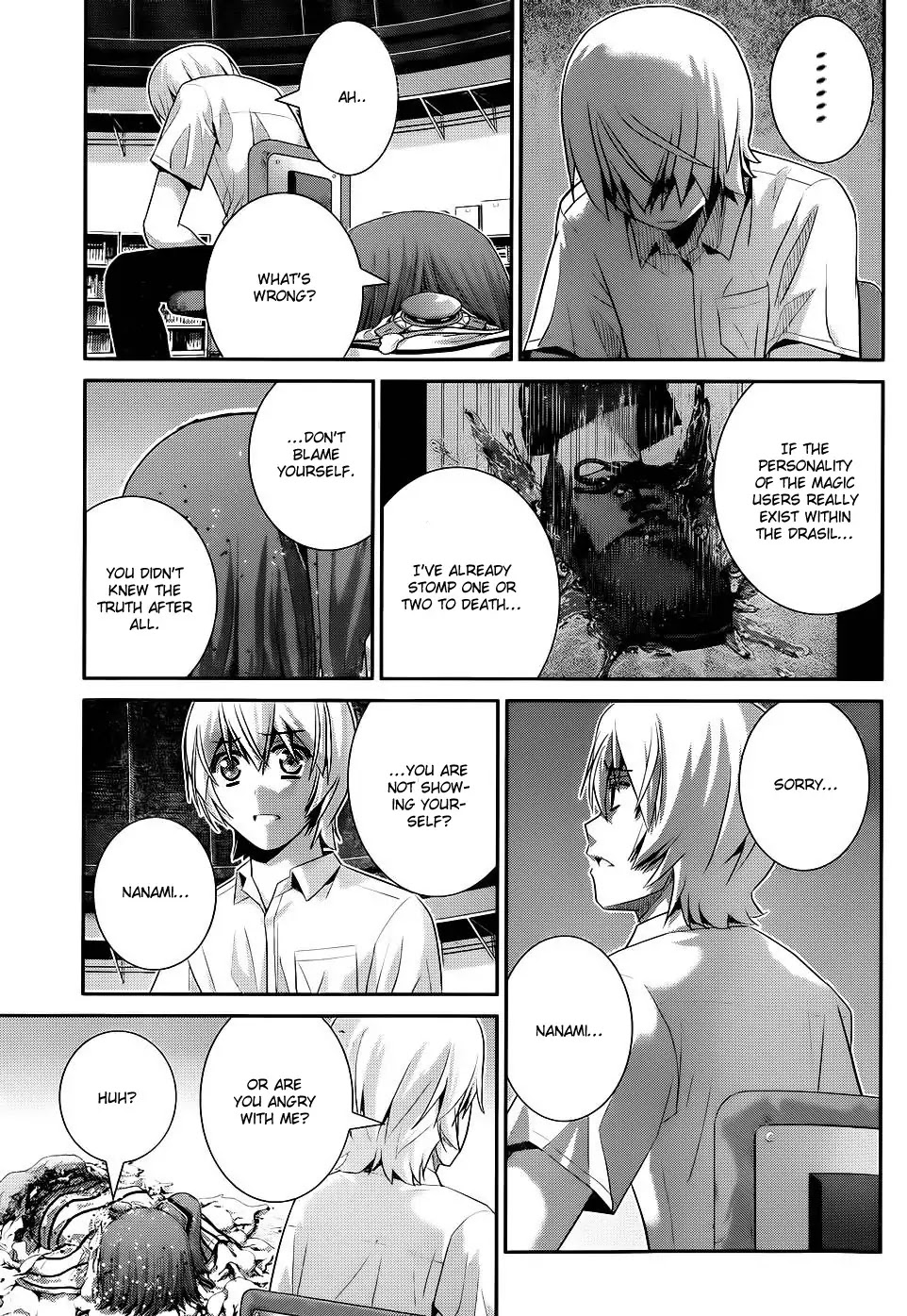 Gokukoku no Brynhildr Chapter 74 page 19 - Chapter 74 : The Truth About Witches