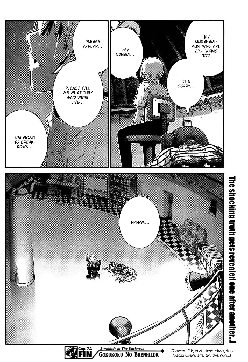 Gokukoku no Brynhildr Chapter 74 page 20 - Chapter 74 : The Truth About Witches