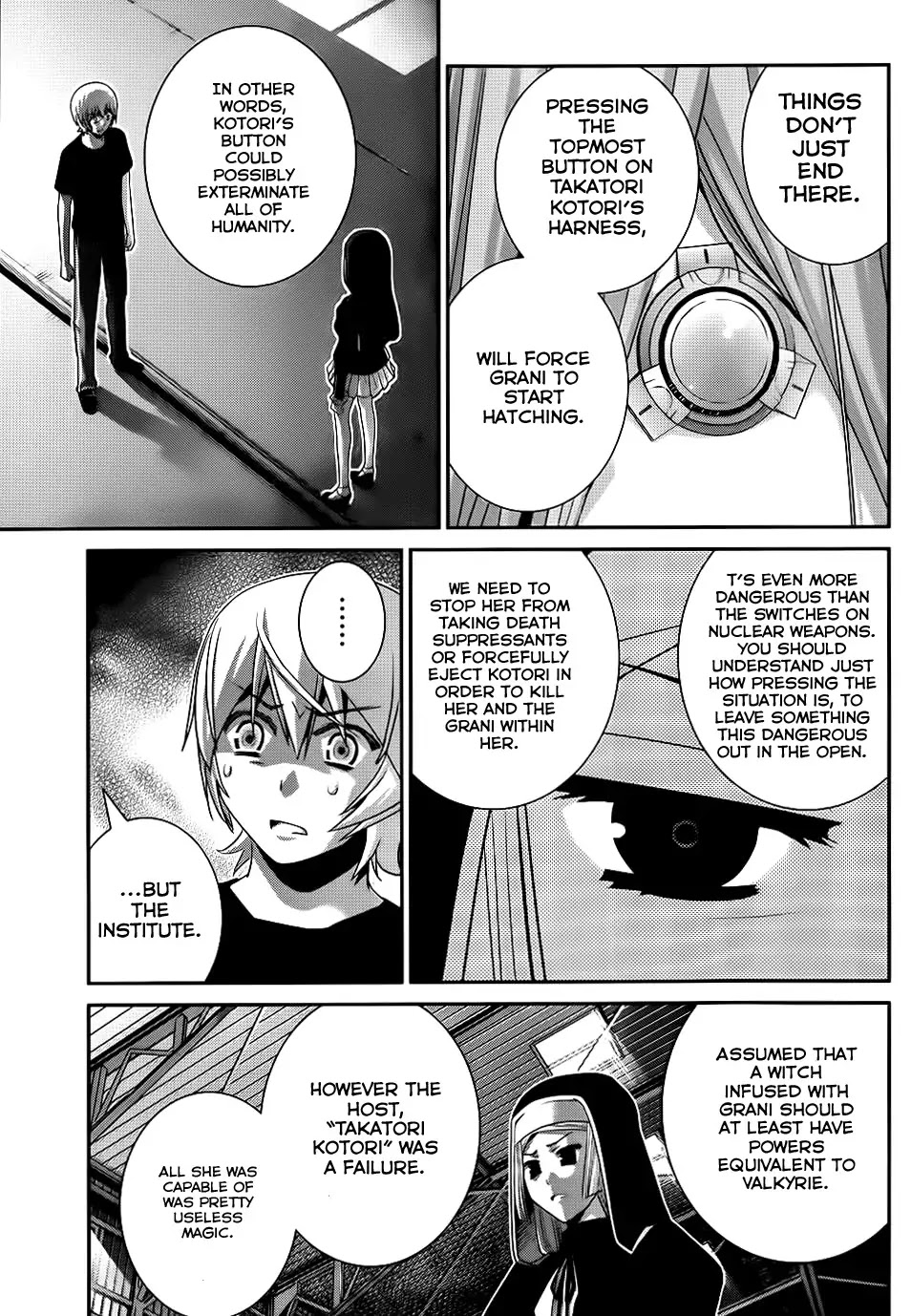 Gokukoku no Brynhildr Chapter 76 page 18 - Chapter 76 : Special Girl