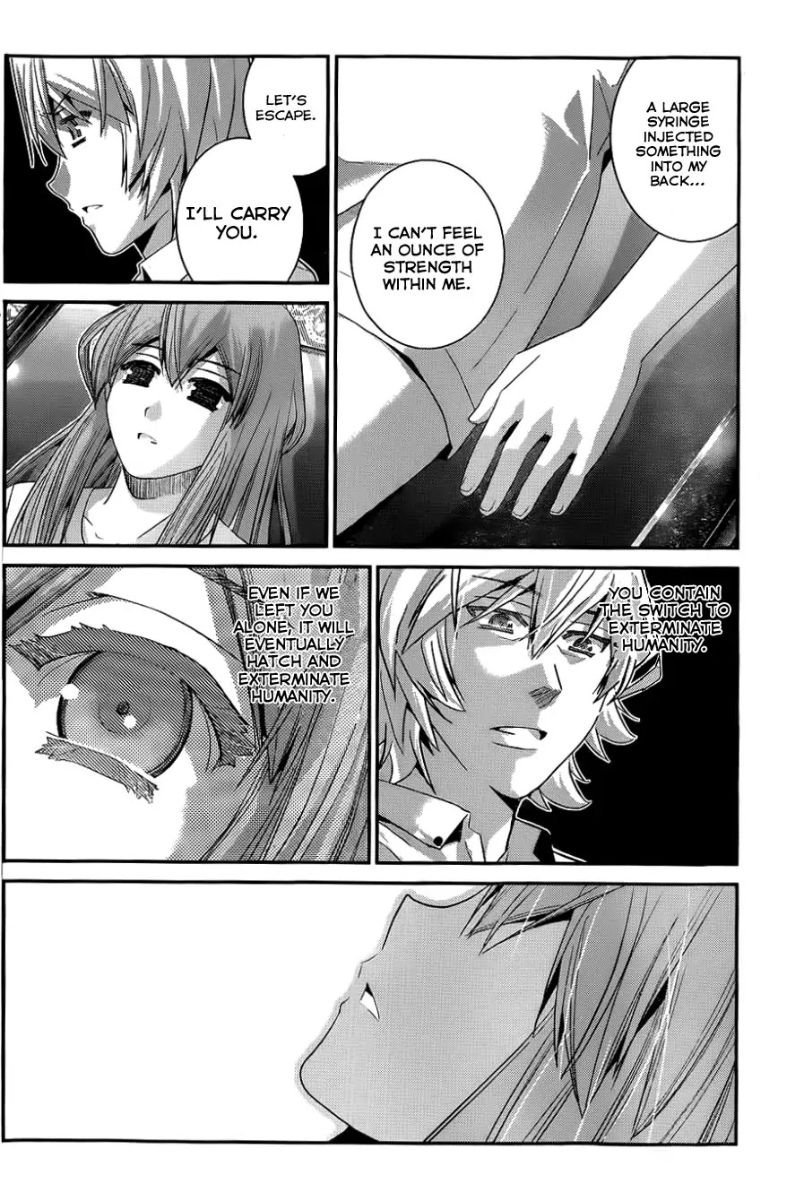 Gokukoku no Brynhildr Chapter 84 page 17 - Chapter 84 : Laberinto