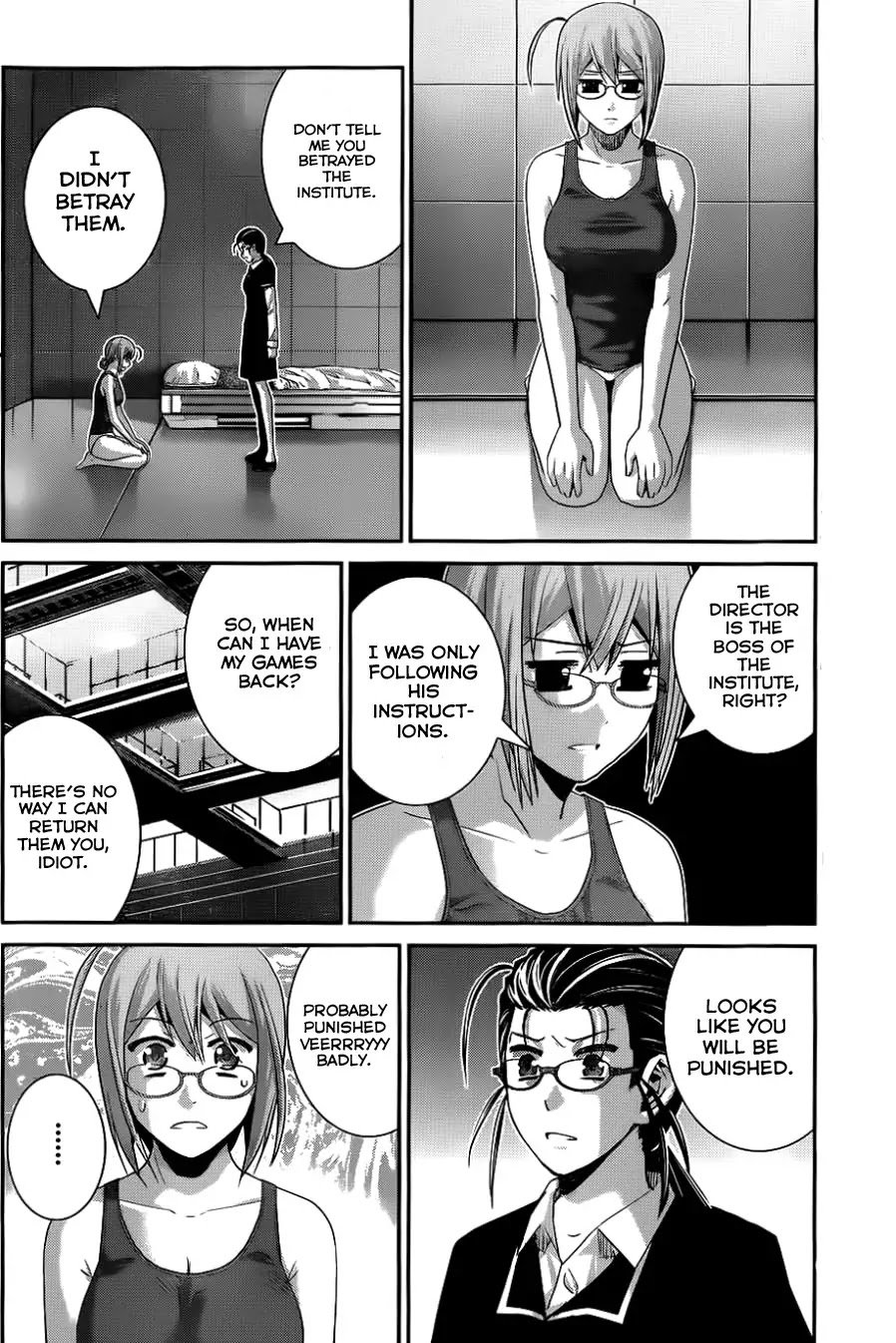 Gokukoku no Brynhildr Chapter 84 page 7 - Chapter 84 : Laberinto