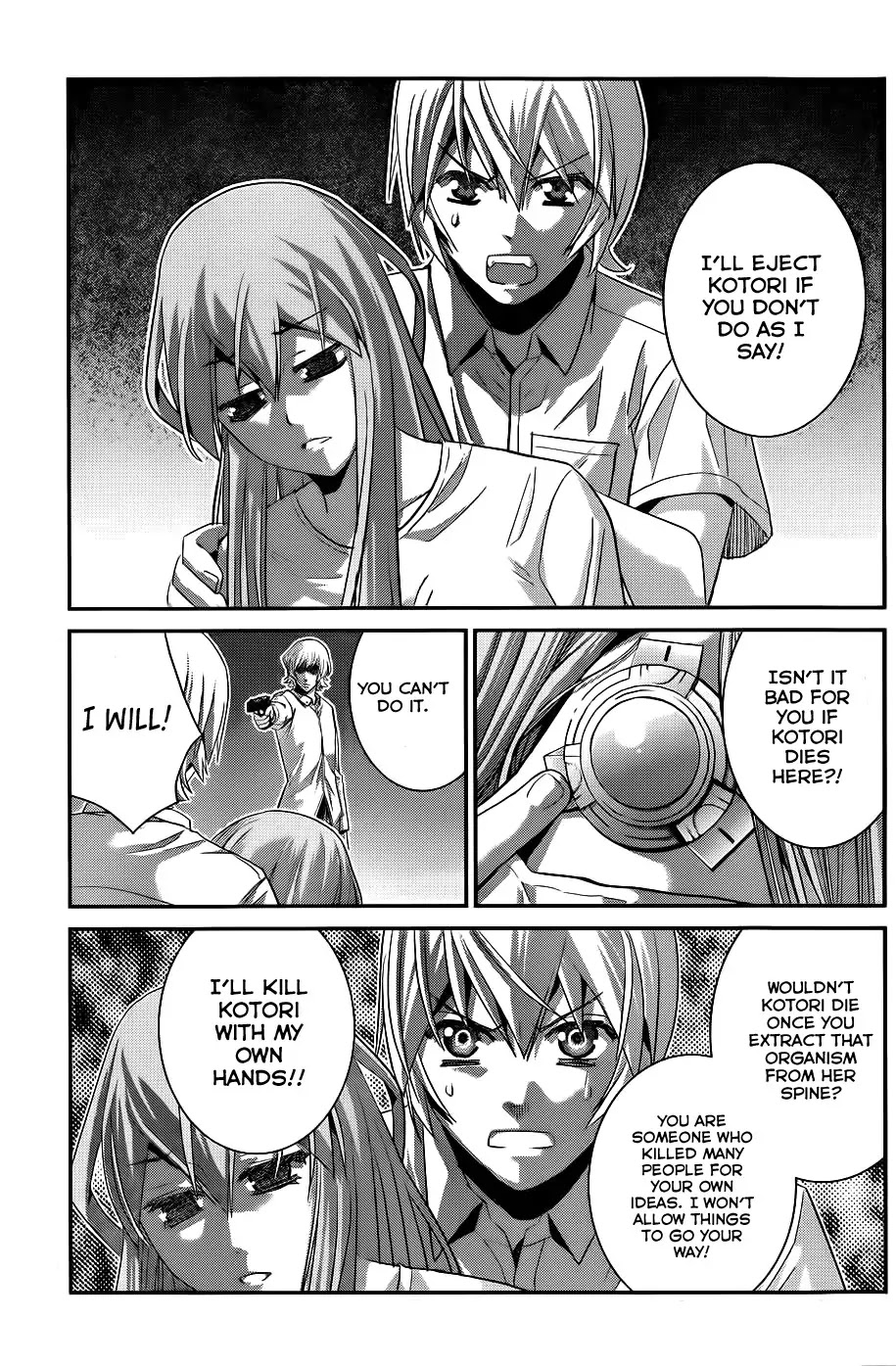 Gokukoku no Brynhildr Chapter 85 page 10 - Chapter 85 : Intimidation