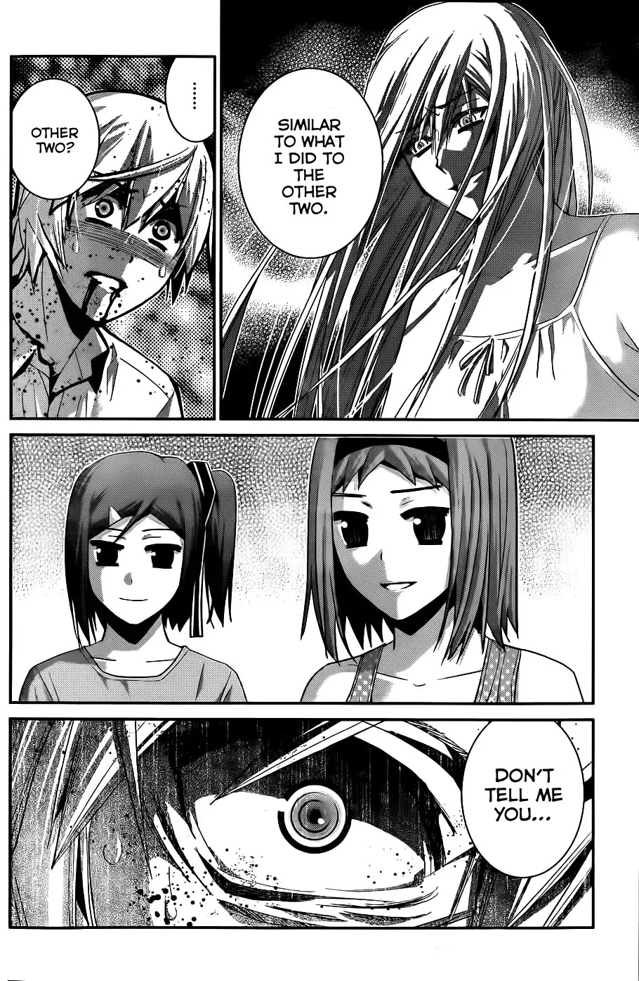 Gokukoku no Brynhildr Chapter 85 page 17 - Chapter 85 : Intimidation