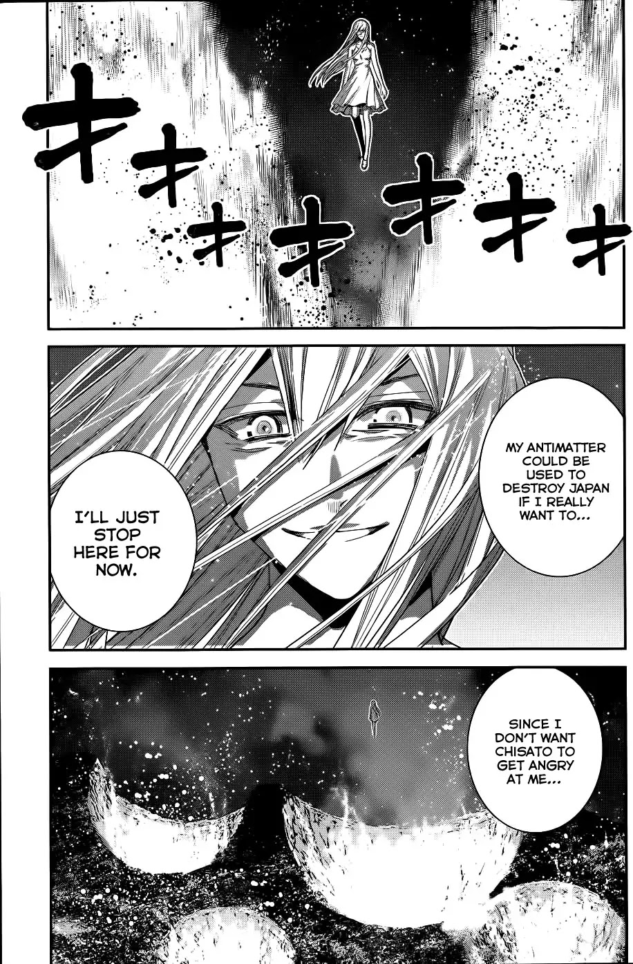 Gokukoku no Brynhildr Chapter 85 page 8 - Chapter 85 : Intimidation