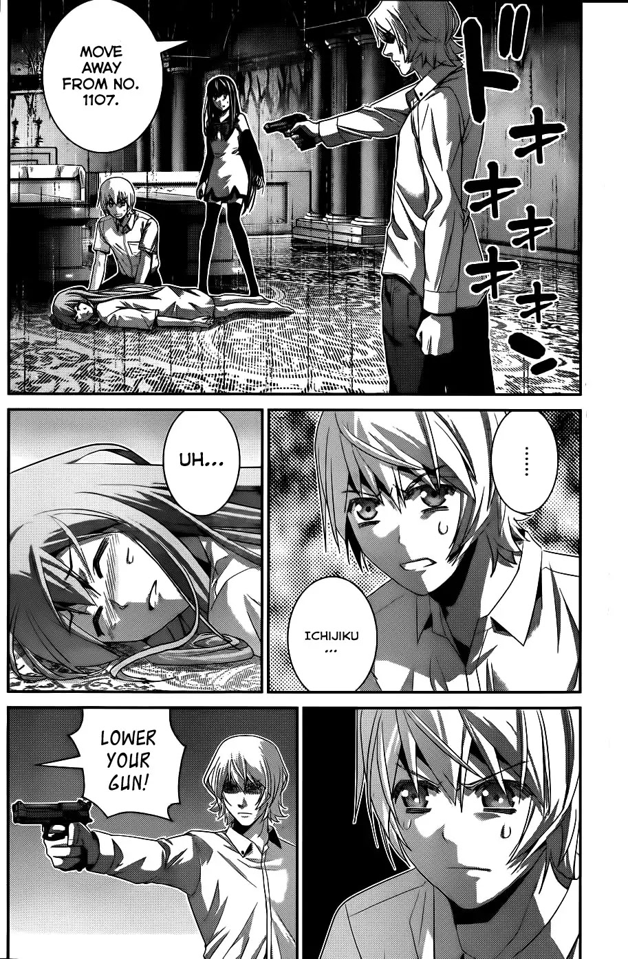 Gokukoku no Brynhildr Chapter 85 page 9 - Chapter 85 : Intimidation