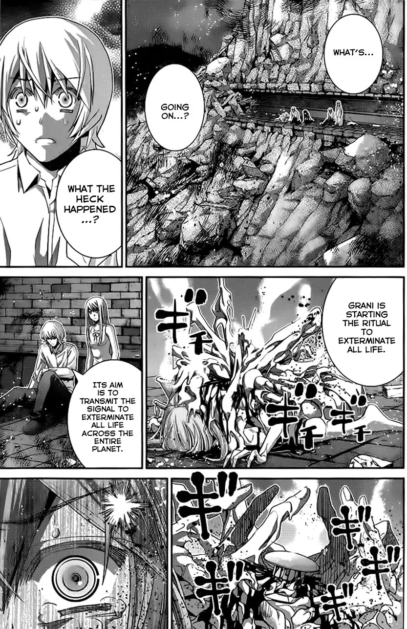 Gokukoku no Brynhildr Chapter 87 page 8 - Chapter 87 : Hatching