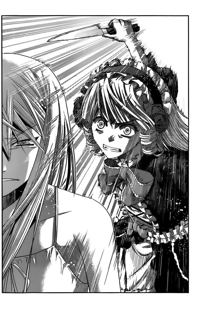 Gokukoku no Brynhildr Chapter 93 page 15 - Chapter 93 : Boy and Knife