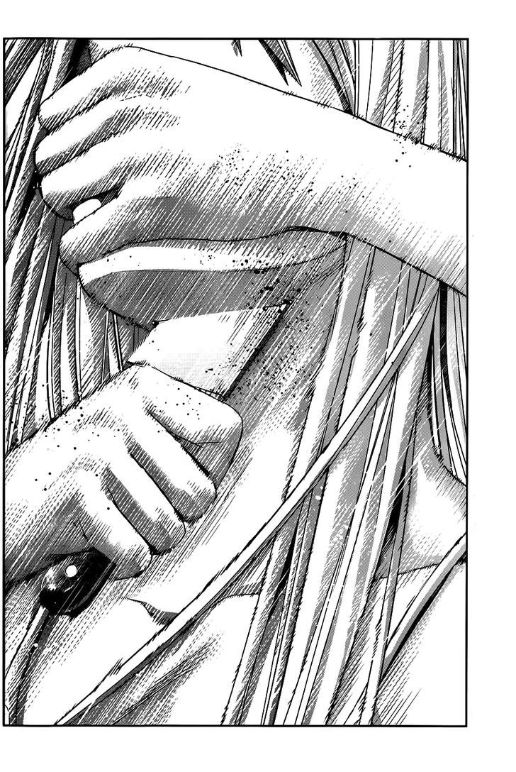 Gokukoku no Brynhildr Chapter 93 page 17 - Chapter 93 : Boy and Knife