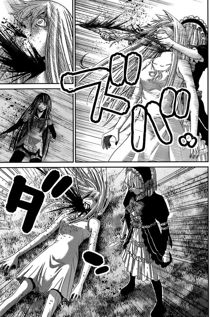 Gokukoku no Brynhildr Chapter 93 page 18 - Chapter 93 : Boy and Knife