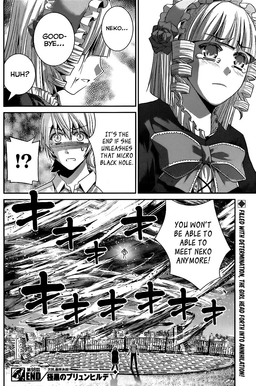 Gokukoku no Brynhildr Chapter 98 page 12 - Chapter 98 : Kuroneko (Finella & /a/nonymous Version)