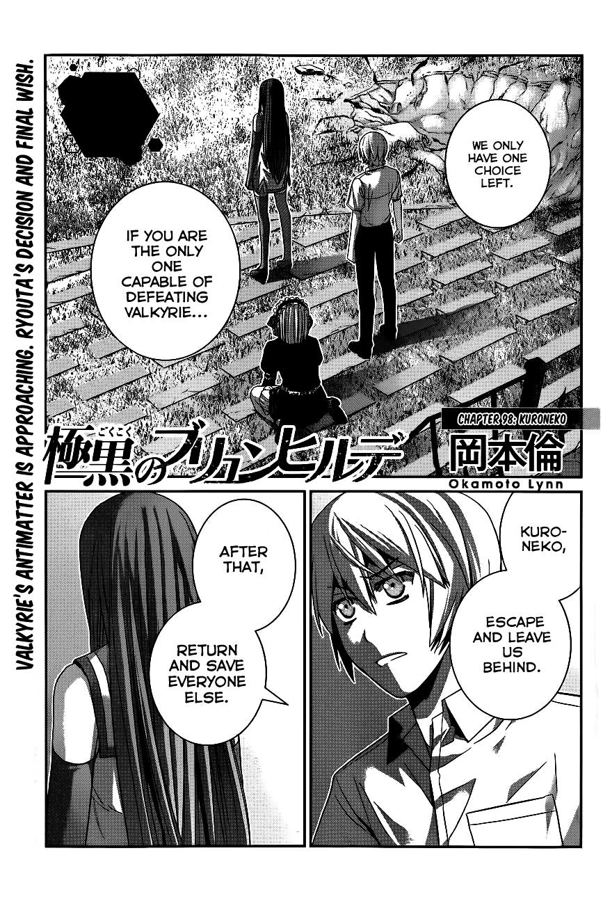 Gokukoku no Brynhildr Chapter 98 page 3 - Chapter 98 : Kuroneko (Finella & /a/nonymous Version)